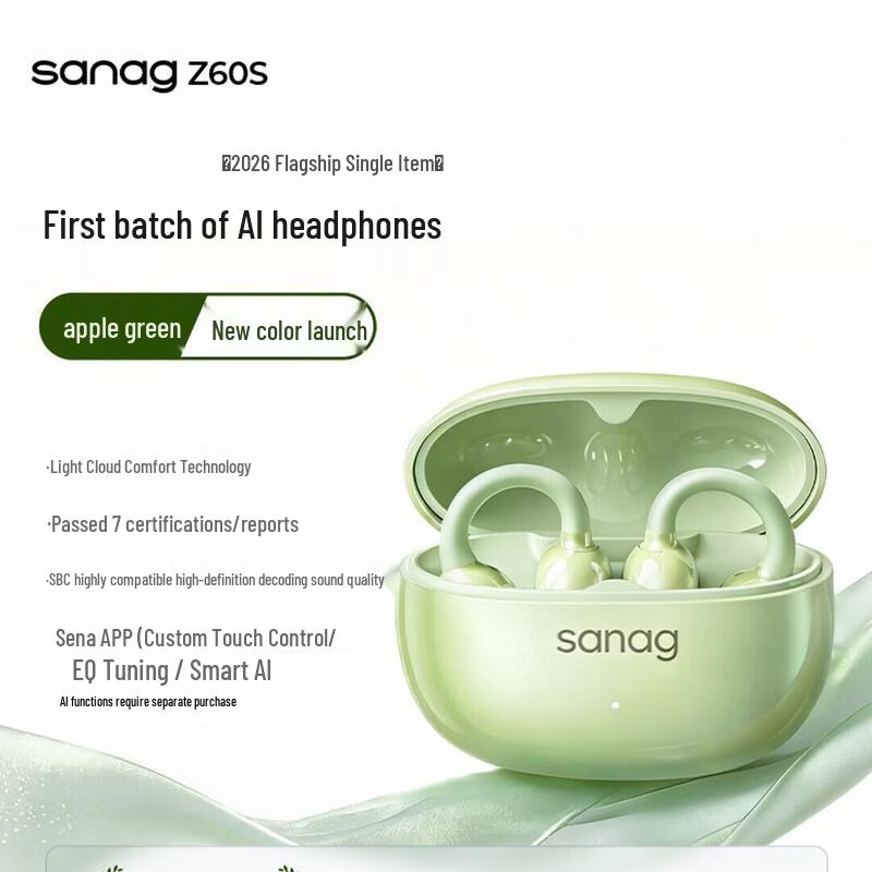 SANAG Z60S Open-Ear Bluetooth Earbuds