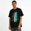 Explorer Branch Print Casual Tee Unisex Loose Breathable Camping Top Pure Cotton T-shirt