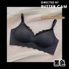 Women Seamless One Piece Anti Sag Gathering Thin Wireless Ladies Bra