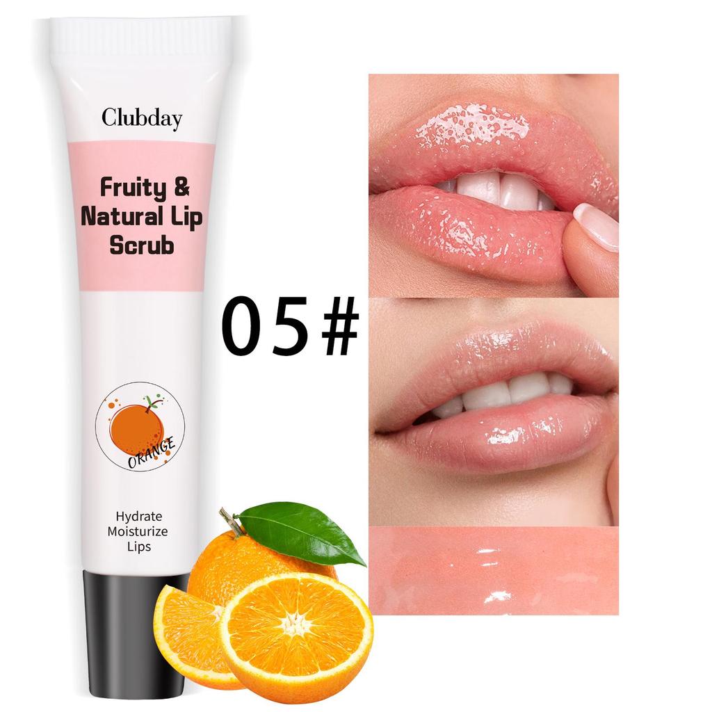 Clubday New Fruity Lip Scrub Exfoliates Dead Skin, Lightens Lip Lines, Lip Care C701-003
