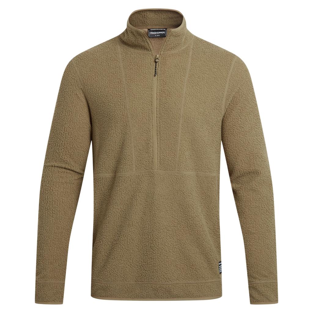 CRAGHOPPERS Mens Compresslite Half Zip Fleece Top