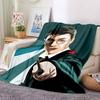 1pc Harry Potter Flannel Throw Blanket Soft, Warm & Cozy for Couch, Bed, Office, and Travel Versatile All Season Gift, Christmas present