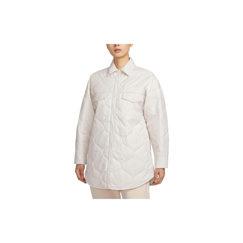 New Nike Trench Coats Women's White FB8733-104