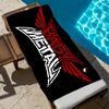 B-Baby-metal Japanese Towel Beach Quick Dry Soft Pool Towels Gift for Travel Gym Shower Camping Sports