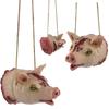 Halloween Horror Hanging Prop Fake Dead Mouse Bat Bloody Hand Feet Halloween Party Decoration Haunted House Decor Prop Ornament
