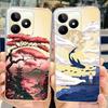 For Realme C51 C53 Case New Fashion Painted Cover Soft Silicone Phone Case For Realme C53 C 51 RealmeC51 RealmeC53 Fundas Bumper