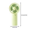 5 Packs Mini Portable Folding Handheld Fans Rechargeable Silent Fan for Summer Outdoor Travel Camping Hiking