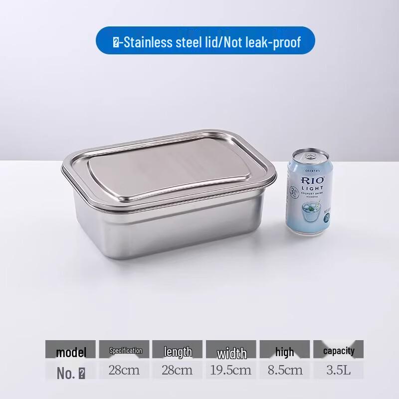 Stainless Steel Food Storage Container