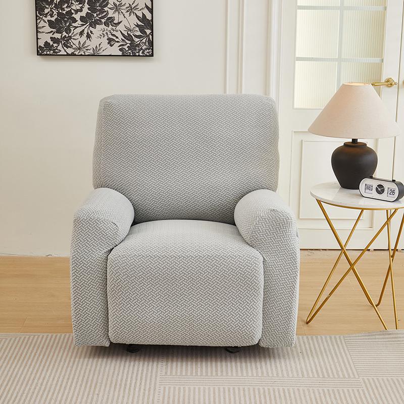

4pcs Jacquard Recliner Sofa Cover Elastic Relaxing Reclining Chair Cover Relax Armchair Cover for Living Room Bedroom 4pcs set