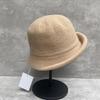 Half-Flanged Design Wool Fisherman'S Hat Children'S Top Hat Retro Bucket Hat Thick Bucket Hat