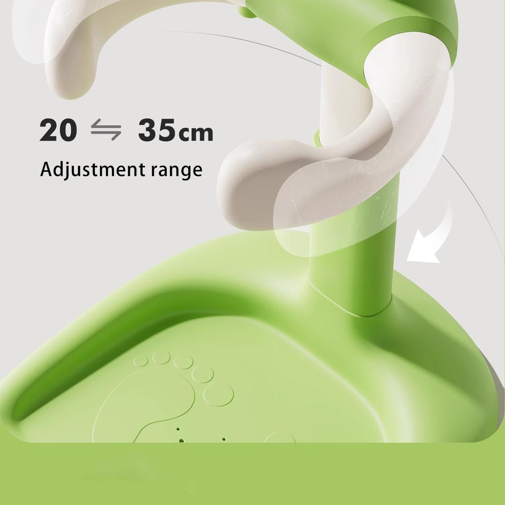 Children's Shower Basin Support Stand Helps Babies Learn To Stand While Bathing And Exercising