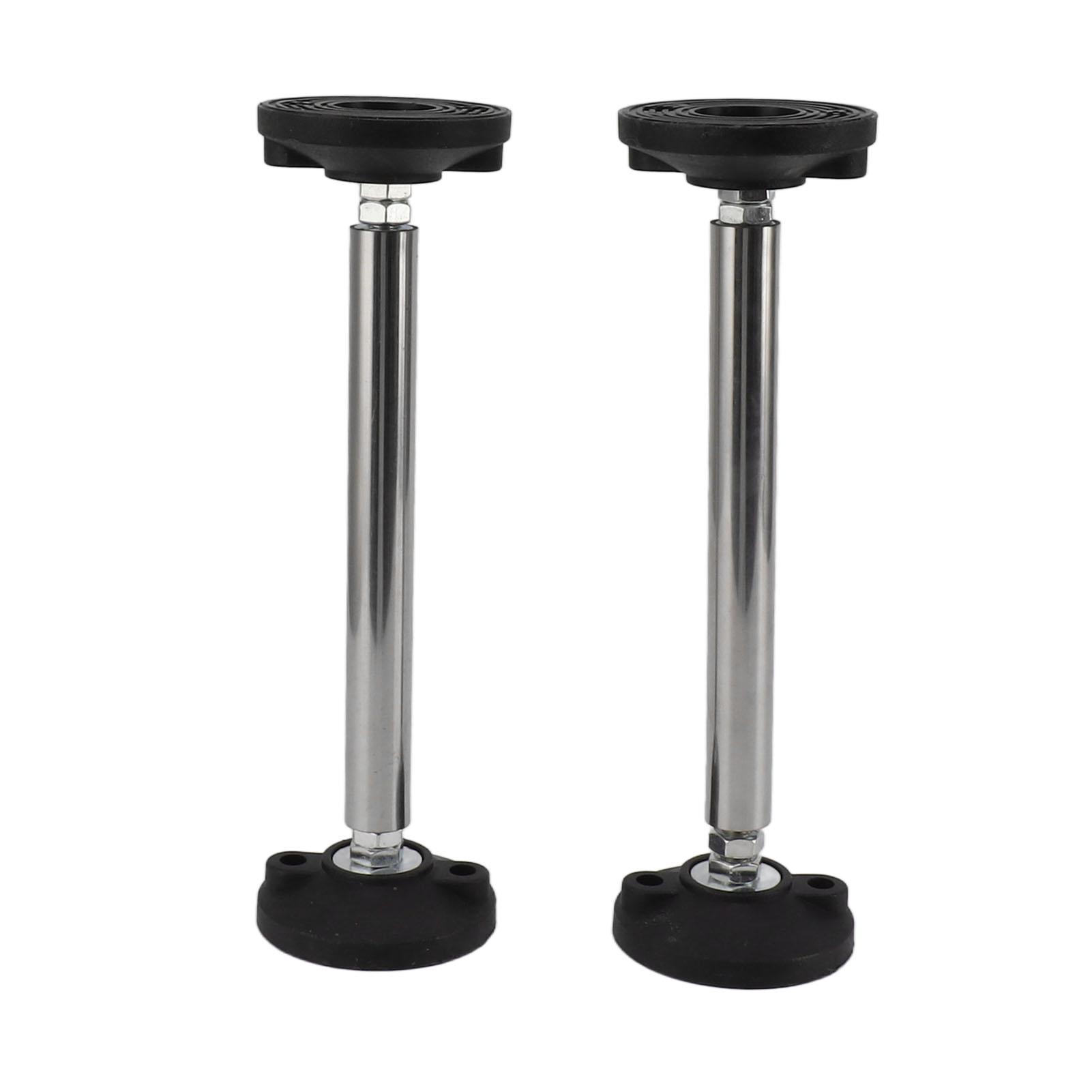 2 Pièces Support de Meuble Tige de Support Acier Inoxydable Installation Suspendue de Meuble de Salle de Bain Tige de Support à Levage