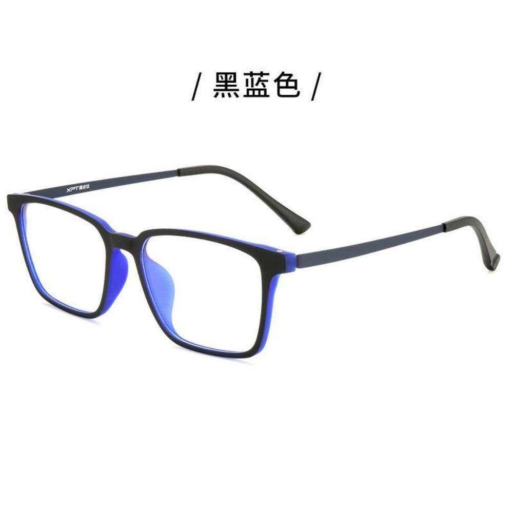 

ALICIA Мужская мода Миопия Гиперметропия Астигматизм Оптические рецептурные оправы Сверхлегкая оправа из чистого титана TR90 Квадратная Single Version&1.56&None