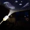 Dreamy Night Light 2-In-1 Star Projector with Films, USB Starry Sky LED Projection Lamp for Bedroom, Mini Ceiling Wall 360 Degrees Rotation