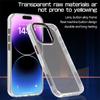 Luxury high quality transparent acrylic Case for iPhone 15 Pro Max 14 Plus 13 12 Pro 11 all-inclusive drop protection Cover