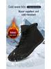 Unisex Five-Finger Cotton Snow Boots: Warm, Non-Slip, Wear-Resistant, Thickened Outdoor Winter Footwear.