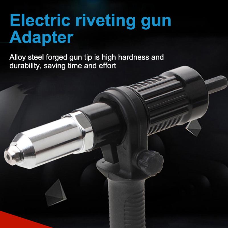 Riveting Machine Electric Rivet Gun Adapter 2.4Mm-3.2Mm-4.0Mm-4.8Mm Riveting Tools Home Riveting Machine For Electric Drills