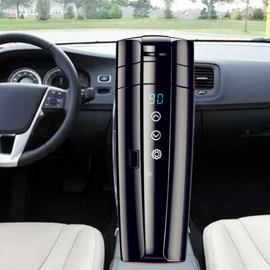 Car Heating Mug Smart Temperature Travel Coffee Cup