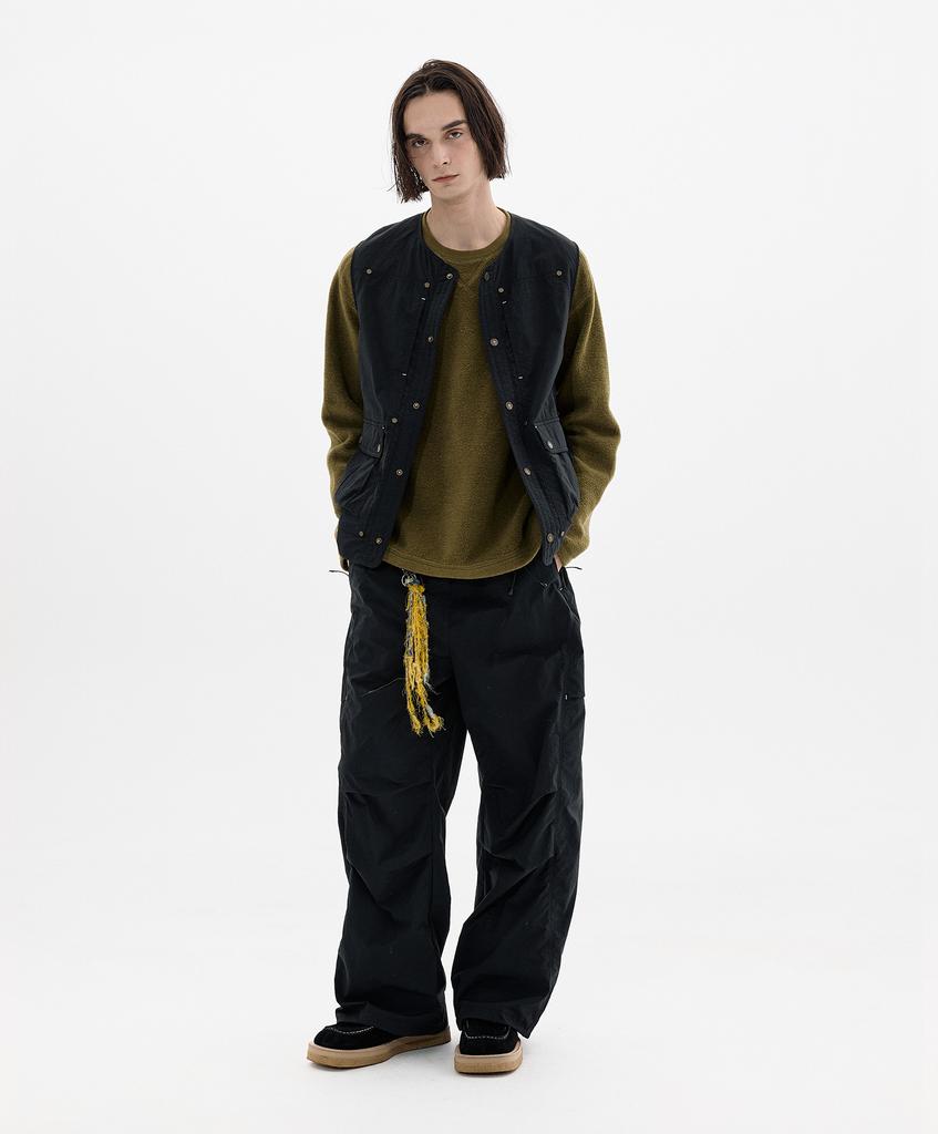 NUUKFITTER 838 Curved String Pants_Men [Black]