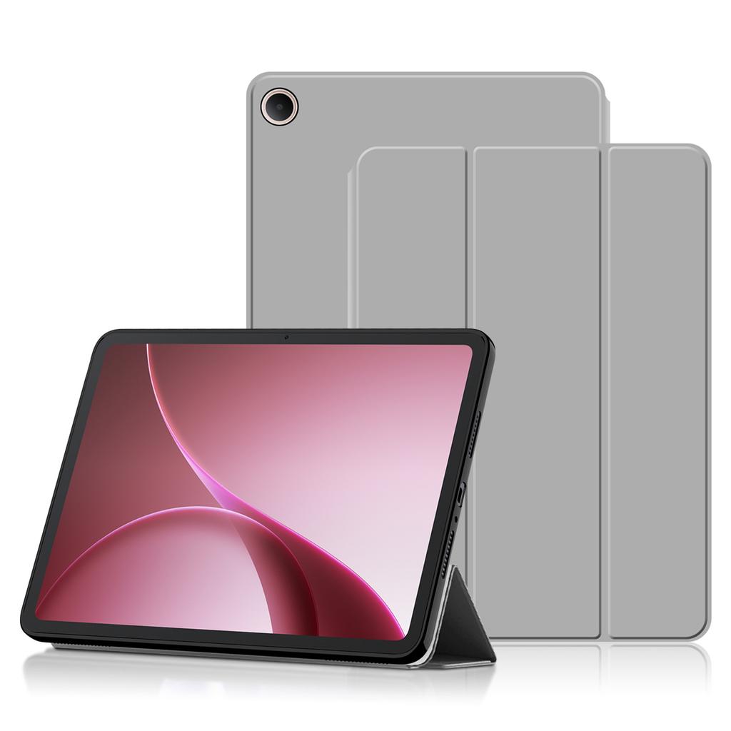 For Oppo Pad Air5 Case PU Leather TPU Back Trifold Stand Tablet Cover