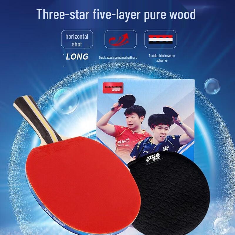 DHS 3-Sterne Tischtennis Schläger H3002