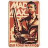 Old Film Poster Painting Training Day Bad Boys Mad Max Tin Sign Shabby Decoration Metal Plate Home Room Wall Plaques Sign Decor