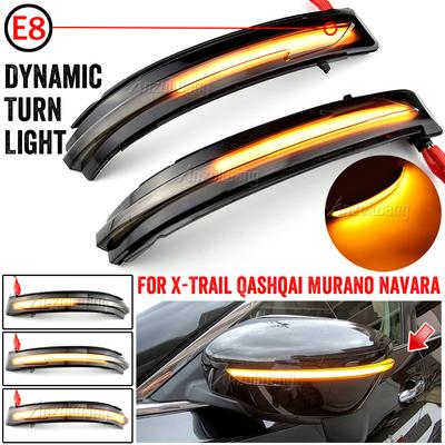 Dynamický blikač pro Nissan X-Trail T32 Qashqai J11 Murano Z52 Navara NP300 Pathfinder Juke LED směrová světla