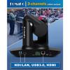 FoMaKo FMK20UH NDI-B Camera 20x Optical Zoom NDI PTZ HDMI USB3.0 IP Live Streaming NDI PTZ Camera
