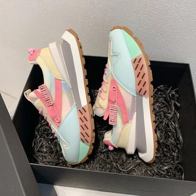 Neue farblich passende Turnschuhe Damenschuhe Freizeitschuhe Schnürschuhe Damen flach mit Damenschuhen Damen Turnschuhe