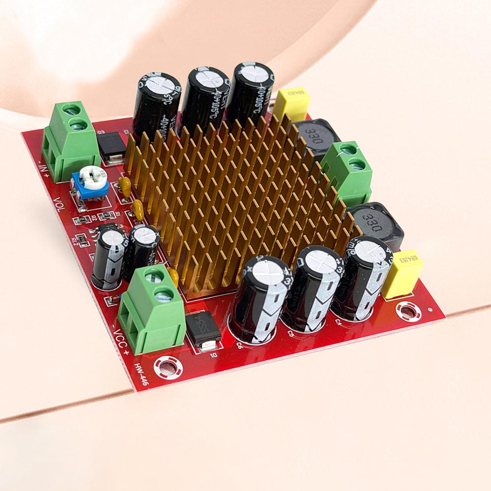XH-M544 Digital Power Supply Audio Amplifier 150W High-power TPA3116DA Power Amplifier Board DC 12-26V Radiator for Home Theater
