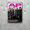 Poster Decorativo Black Veil Brides Segno di Latta Vintage Segno Metallico Placca Decorativa per Pub Bar Man Cave Club Decorazione Murale