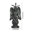 Church of Satan Sabbatic Goat Baphomet Statue Satanic Occultic Idol Sculptural Plaque Resin Crafts Religious Sculpture Ornament