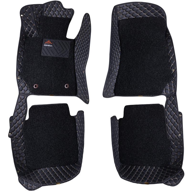 Universelle Doppelschicht-Autofußmatten - Vollständige Abdeckung für verschiedene Modelle