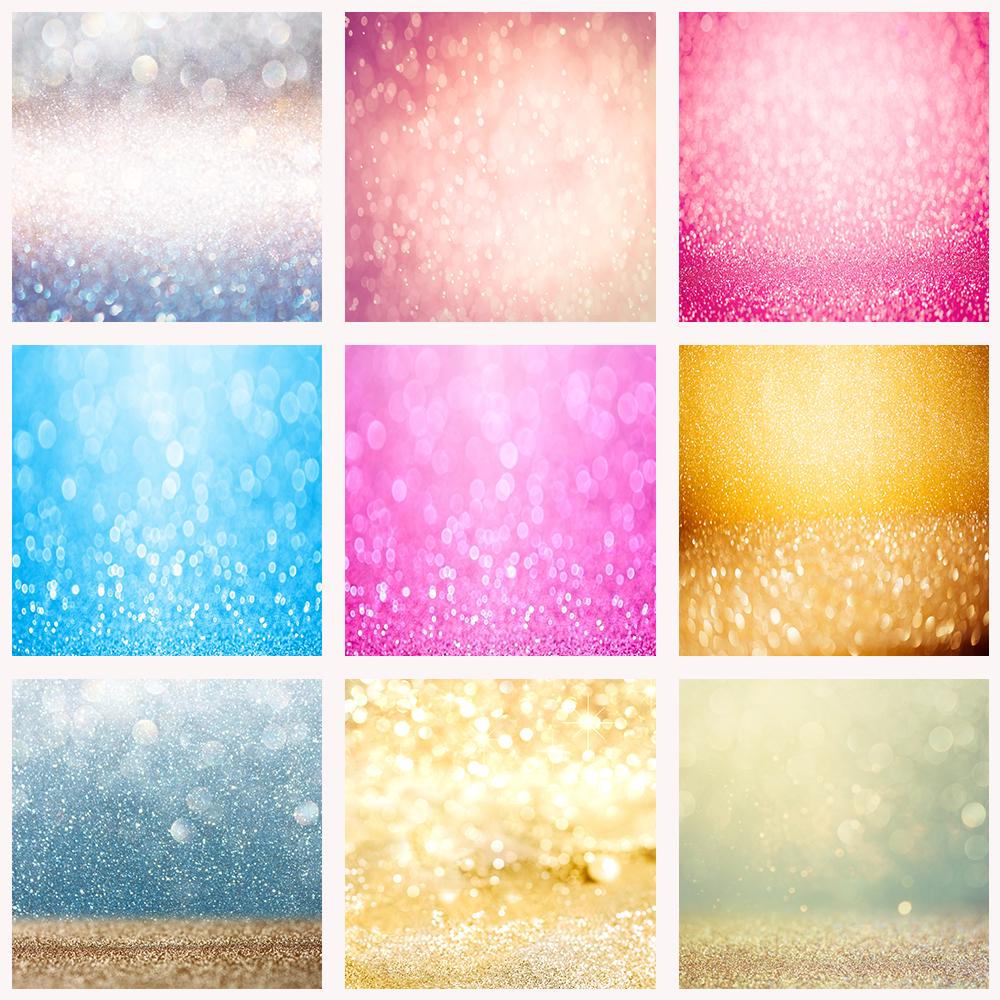 Silver Glitter Sparkle Bokeh Photo Backdrop for Events,Parties,Studio Shoots,Outdoor Celebrations,Live Streaming