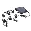 Solar Pond Spotlights 6 in 1 LED Solar Underwater Lights IP68 Water Resistant Submarine Landscape