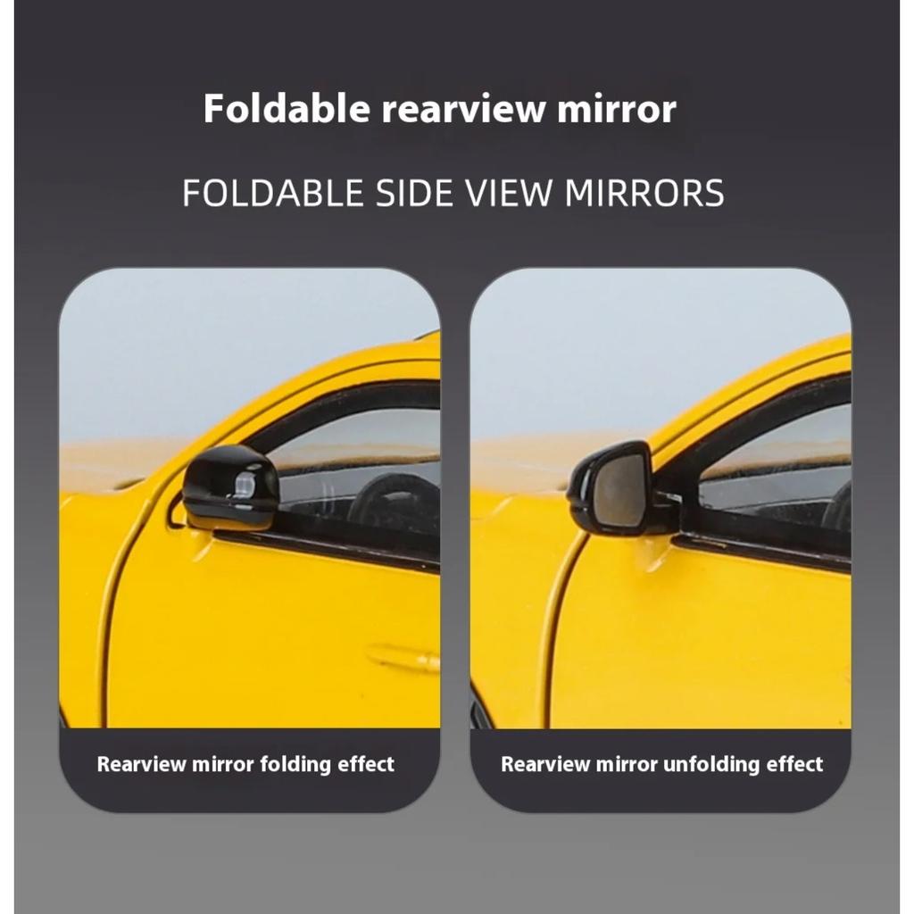 1/24 Alloy Die-cast Great Wall Cannon Pickup Truck Model Simulation Sound and Light Pull Off Road Vehicle Toy Collection Ornaments for Boys Gifts