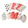 24 Pcs Christmas Gift Bag Exquisite Appearance Christmas Theme Christmas Paper Bag with Digital Stickers