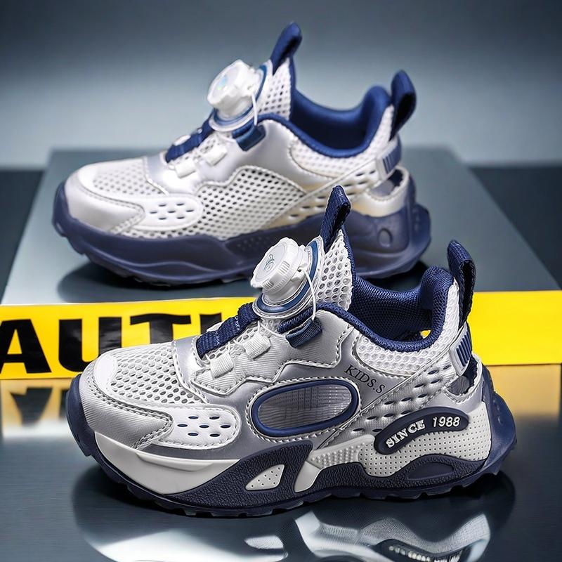Girls' Sandals Summer Boys' Toe Cover Sports Single Mesh Shoes Large Children's Mesh Surface Anti-slip Girls' Frame Shoes