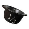 Magical Halloween Kitchen Tools 4 Piece Witch Cauldron Measuring Cups For Baking Candy Party Supplies And Witchcraft Decor