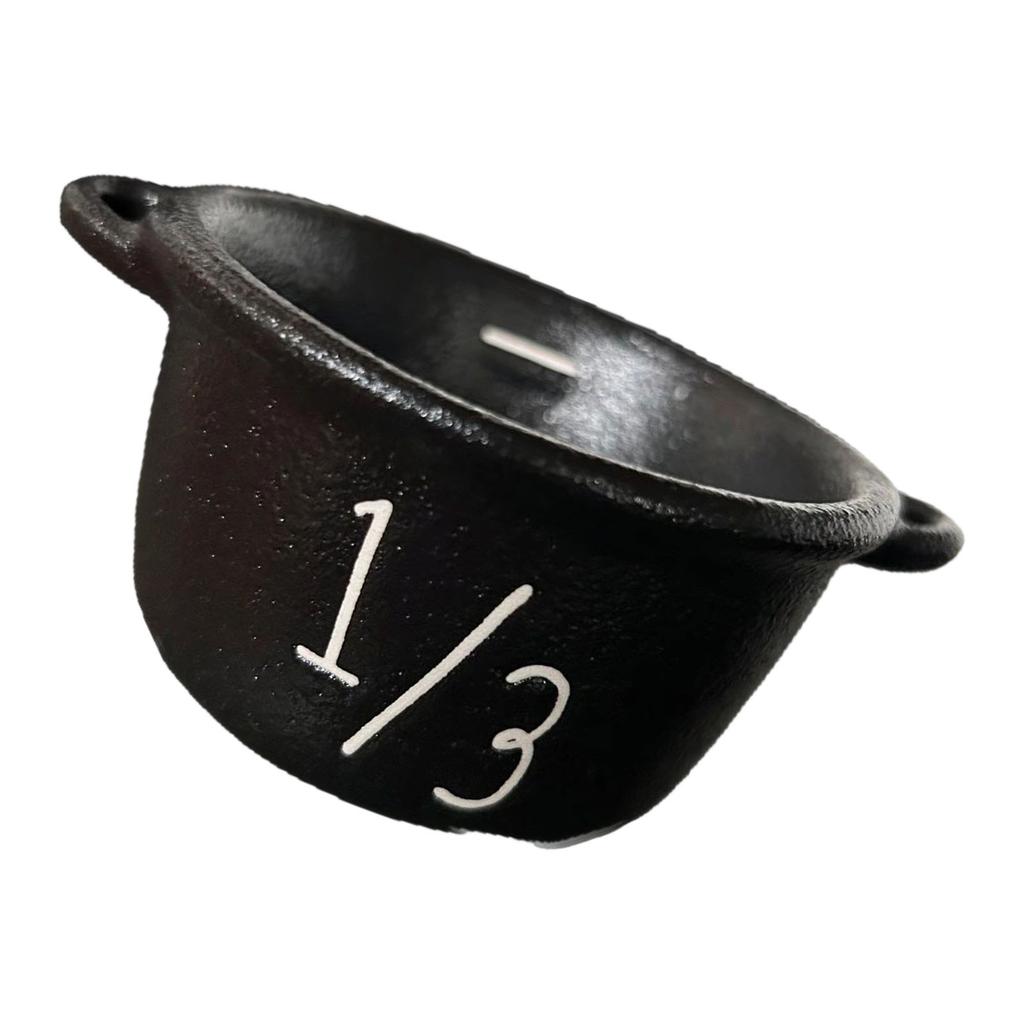 Magical Halloween Kitchen Tools 4 Piece Witch Cauldron Measuring Cups For Baking Candy Party Supplies And Witchcraft Decor