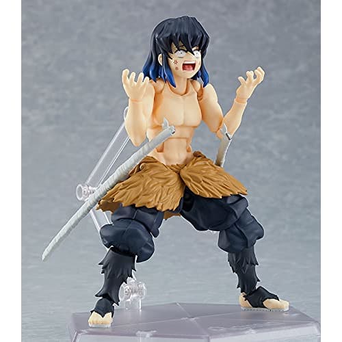 Figma Demon Slayer: Kimetsu No Yaiba Hashibira Inosuke DX Edition Non-Scale ABS & PVC Painted Movable Figure