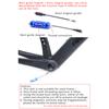 Bicycle Internal Cable Routing Tool With Magnet Inner Cable Guide For Bike Frame Shift Hydraulic