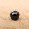 1 Pcs Natural Stone Crystal Apple Ornament, Jade Crystal Mini Handbag Ornament, Home Living Room Decoration, Christmas Eve Birthday Gift