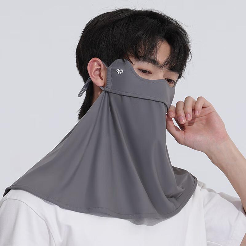 ENADE Unisex Summer Ice Silk UV Protection Face & Neck Mask