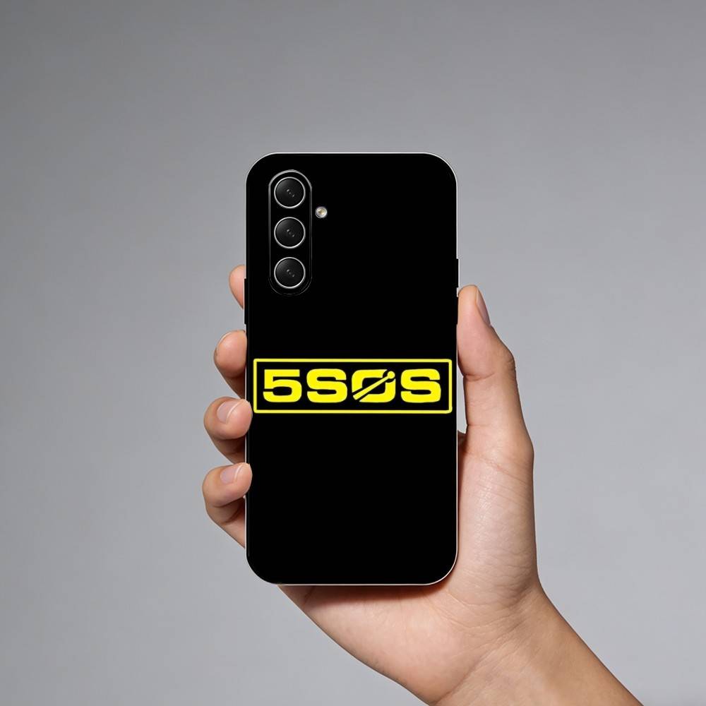 5 S-Seconds of S-Summers Band Phone Case For Samsung Galaxy A73,A21s,A22,A31,A52,A53,A71,A41Soft Black Shell