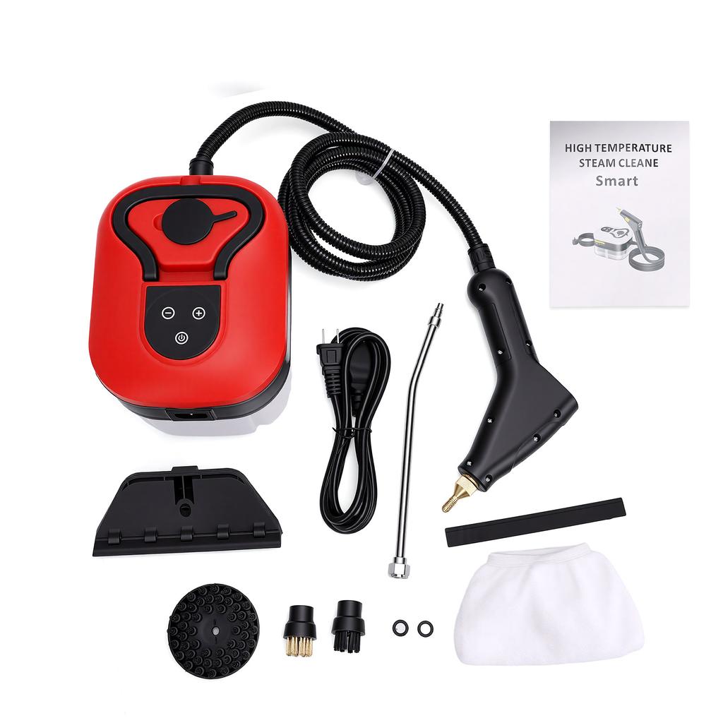 Portable Handheld Steam Cleaner 2500W High Temperature Pressurized Steam Cleaning Machine with 6 Levels Adjustable