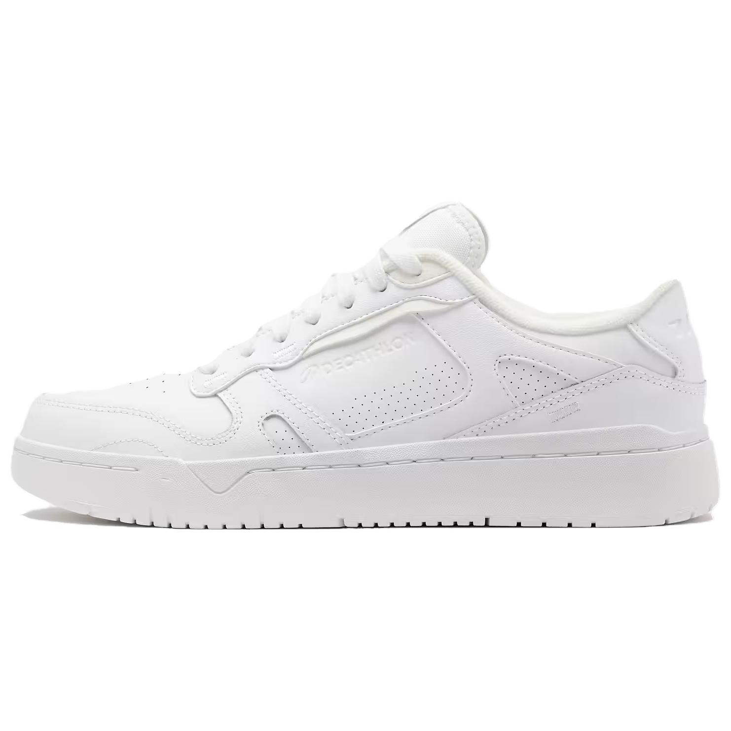 

DECATHLON CJ80 Casual and comfortable non-slip and wear-resistant low-top board shoes for men in white 45 белый