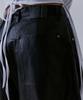 Teulimingbeodeu Front Yoke Leather Pants [ Black ]