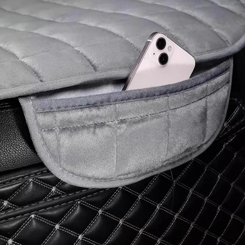 1PC Universal Winter Warm Auto Sitzbezug Kissen Anti-Rutsch Vordersitz Atmungsaktive Unterlage Auto Sitzschutz Sitzbezüge für Autos