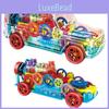 Transparent Gear Big G Electric Toy Car With Light And Music For Kids Emotional Development